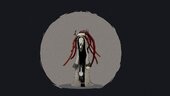 Mari Lwyd Yegua Gris de la tradición folclórica Galesa de navidad y año Nuevo CON MOVIMIENTO EN SU CABEZA Y CON GENERADOR DE FUEGO EN LA LÁMPARA